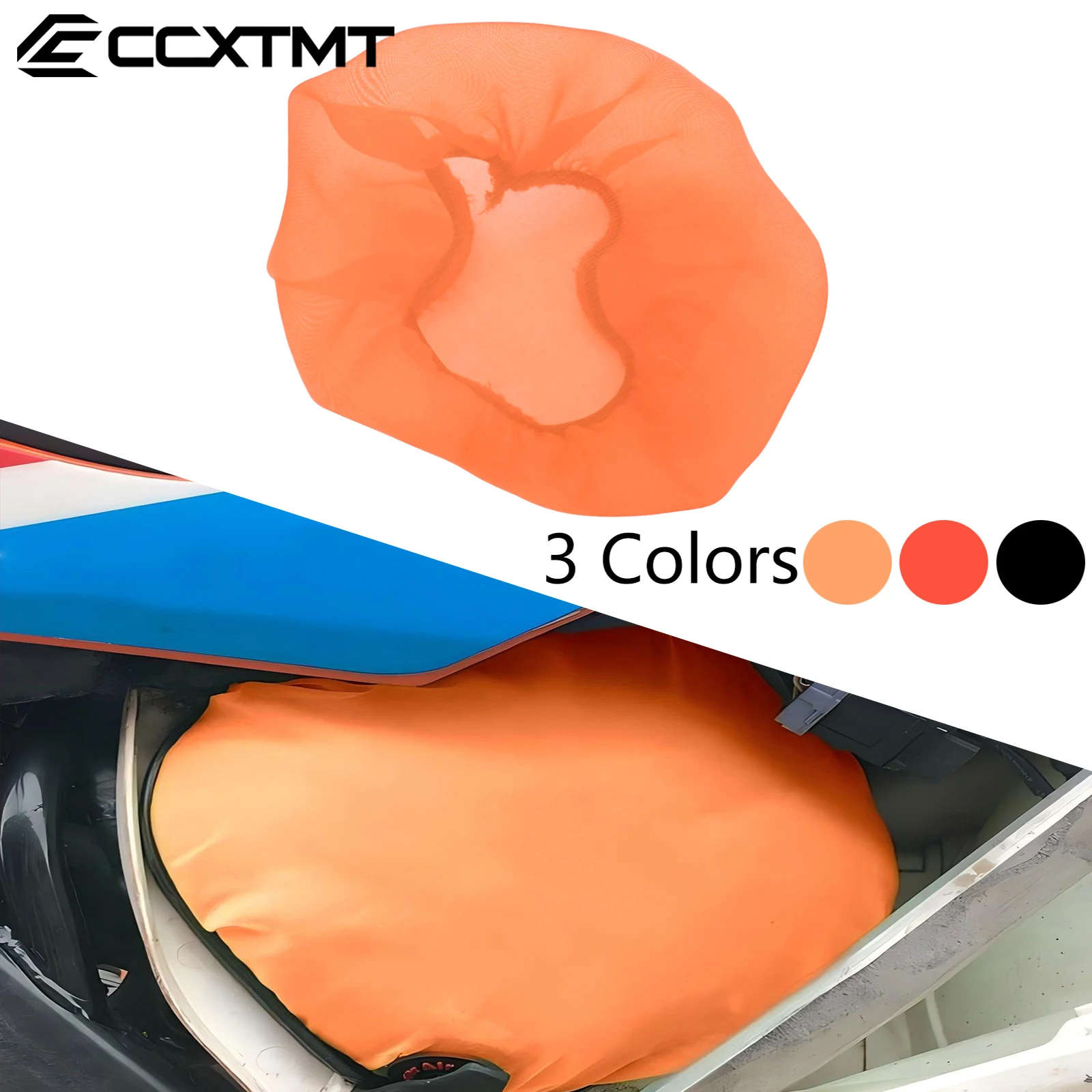 Motocross ATV Universal Adaptor Gauze Air Filter Dust Sand Cover For KTM Kawasaki Suzuki Yamaha Honda CRF 250R 450R 250X 450X