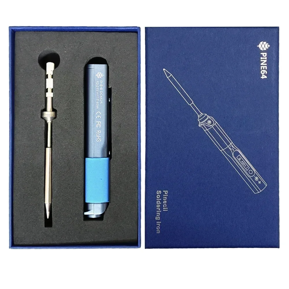 Imagem -03 - Pinecil v1 Ferro de Solda ts b2 Tipo-c Jack Portátil para Ferramentas de Soldagem Manutenção Inteligente de Temperatura Constante Pine64 Bb2