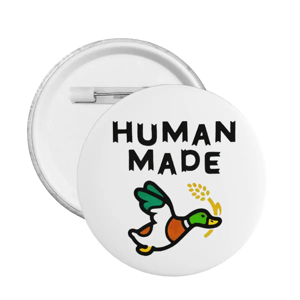 Человеческие утки заколки значки шляпы Pinback пуговицы Броши подарок для друзей