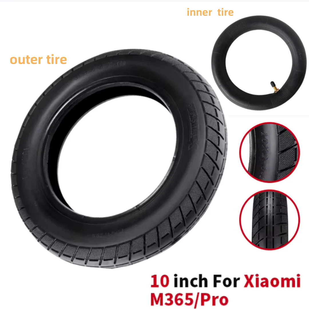 Electric Scooter 10 inch Tire For Xiaomi M365 PRO Reinforced Stable-proof inner and outer tire M365 PRO 10*2 tyre