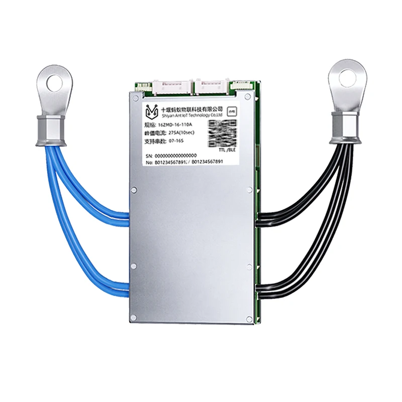 

ANT smart BMS 7S-16S 8S 9S 10S 11S 12S 13S 14S 15S for Li-ion Lifepo4 Battery 24V 36V 48V 60V 80A 130A 170A 220A 400A 420ABT APP