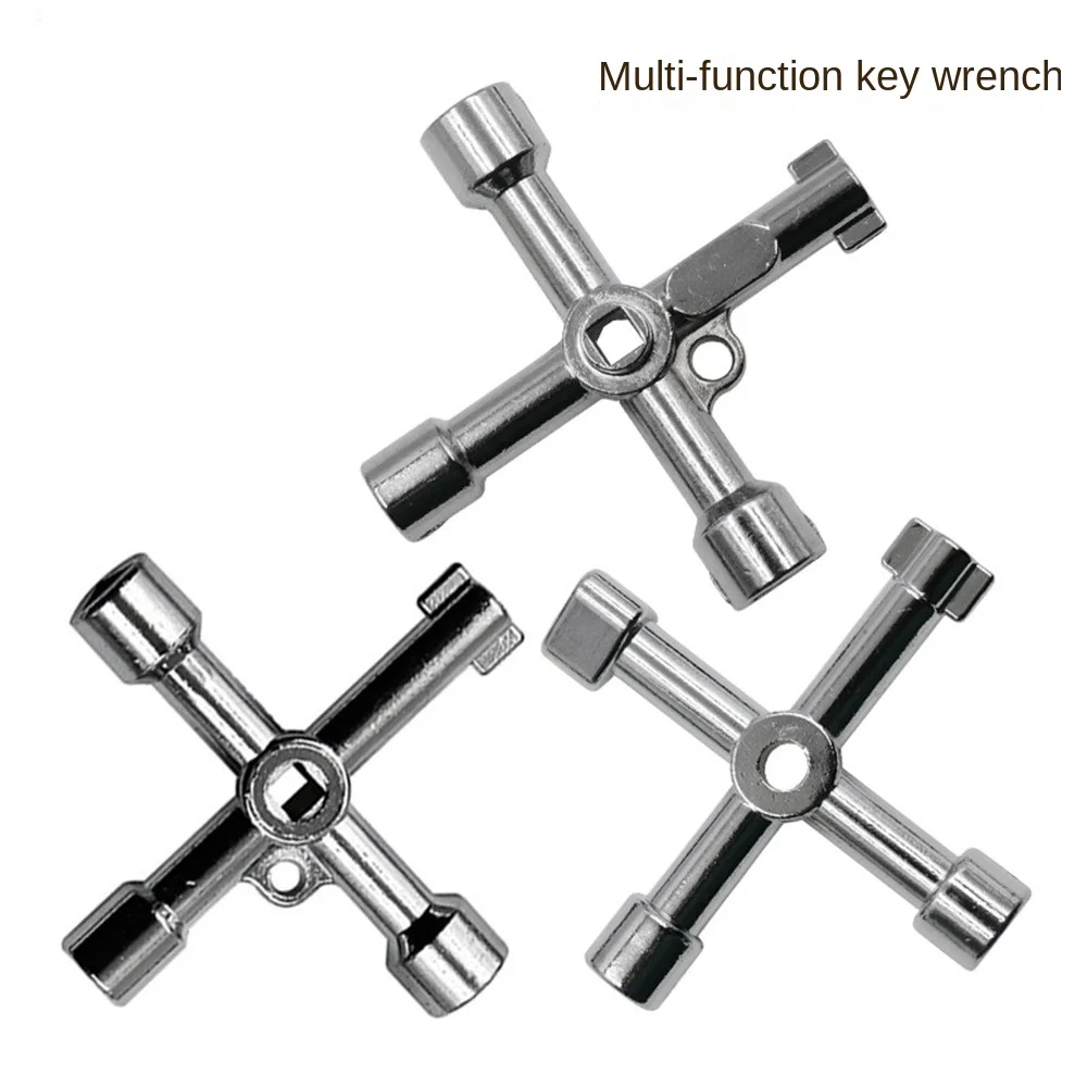 

Electric Control Cabinet Elevator Cross Wrench Water Meter Valve Key Inner Triangle Wrench Multi-Function Tool 육각렌치 토크렌치 Outils