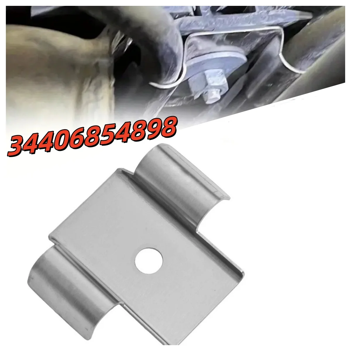 

1PC Parking Brake Cable Clip Retainer 34406854898 For BMW 1 2 3 4 F87 F30 F31 F80 Car Brake Cable Clamp Accessories