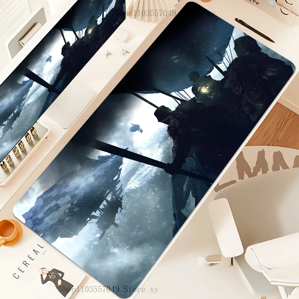 Video Game Frostpunk 2 Cool Mousepad Large Keyboard Desk Mat Gaming Mouse Pad LockEdge Edge Non-slip Mat