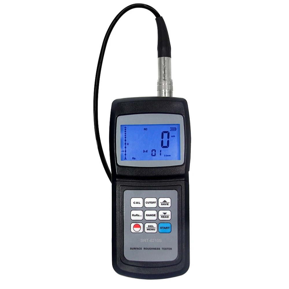 SRT-6210S Portable Surface Roughness Tester 0.005~16.00µm High Precision Roughness Tester Processing Metal Parts Finish Tester