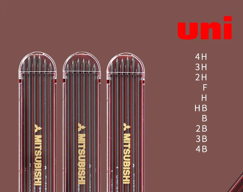 Japan UNI Engineering Druckbleistiftminen 2,0 mm, universeller Anspitzer DPS-600, für Zeichnen, Entwerfen und Design – Detail 2