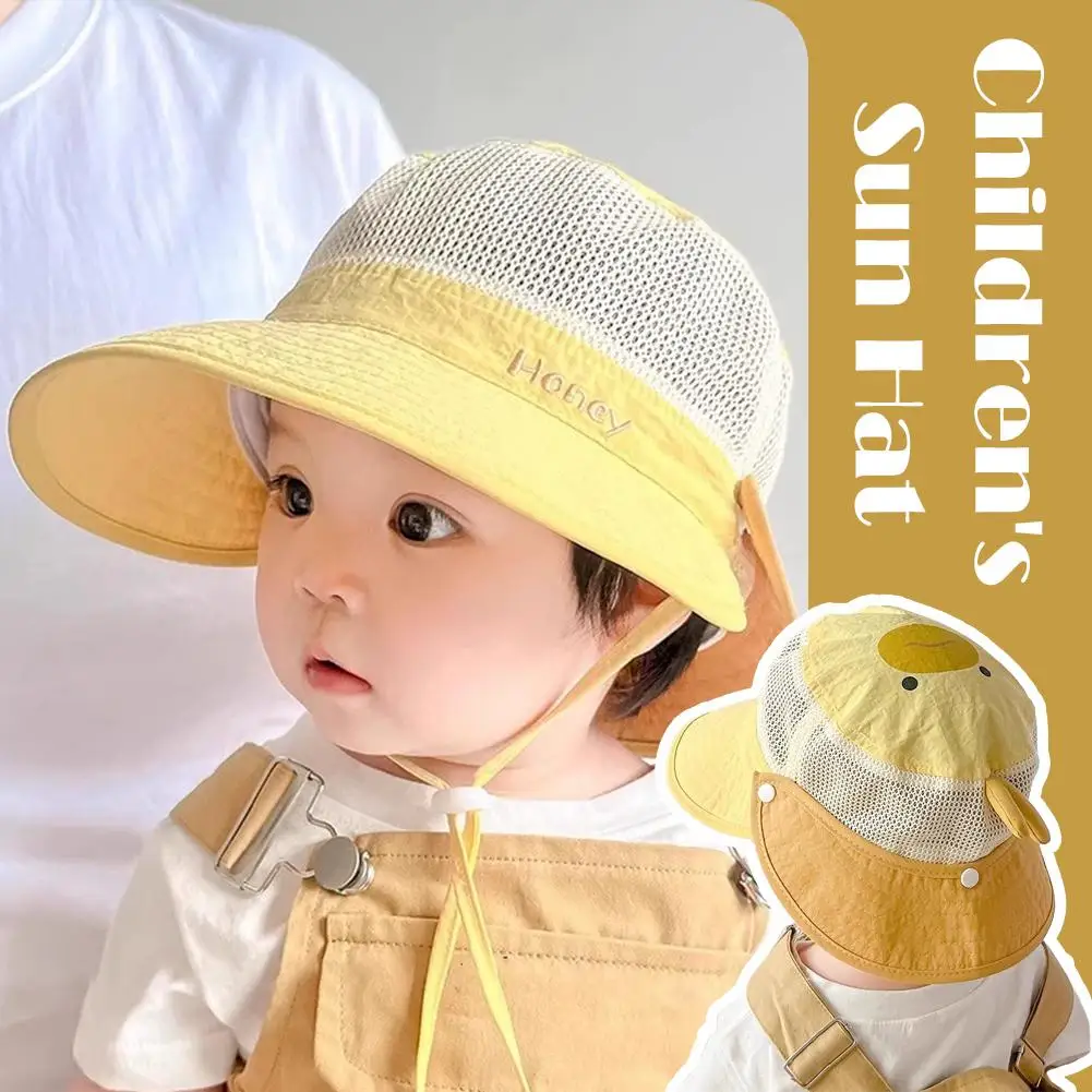 Sonnenhut für Babys, Fishman-Hut, atmungsaktives Netz, Sommer-Sonnenhut, Anti-UV-Sonnenhut, Schattenhut, abnehmbar, Cartoon-Motiv für Jungen und Mädchen – Detail 7