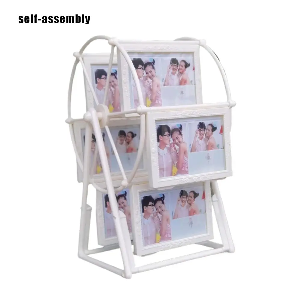 Windmill Photo Frame Display Stand 5Inch Rotating