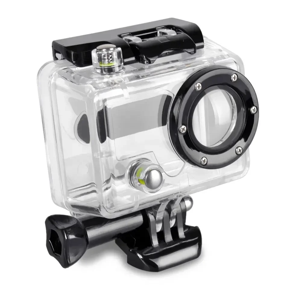 Sports Camera Underwater Waterproof Housing Case with Glass Lens for Gopro hd hero hero2 2 3 5/4/3 SJ4000 6000 sport Outdoor