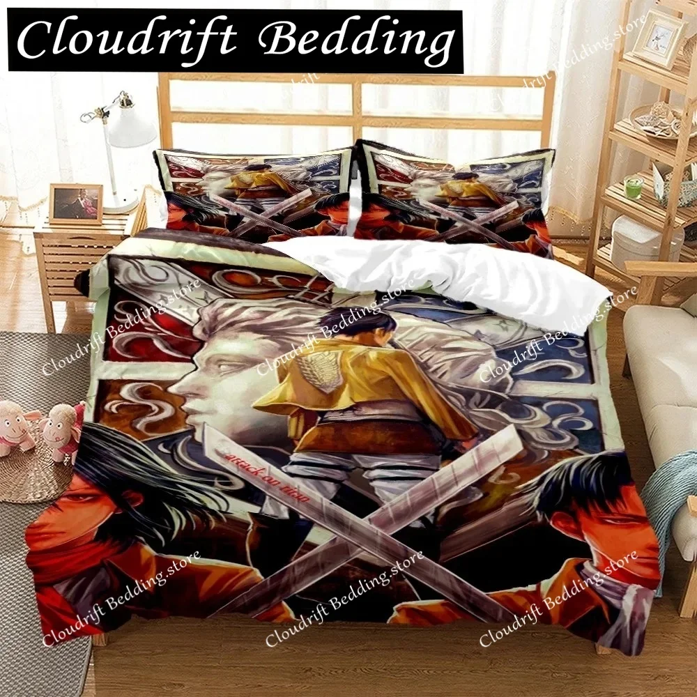 

Japanese Anime Polyester Bedding Sets Boys Covers Boys Duvet Cover Set For Teens Bedding Set cover& Pillowcase