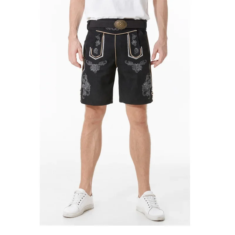 Germany Oktoberfest Munich Male Embroidered Shorts