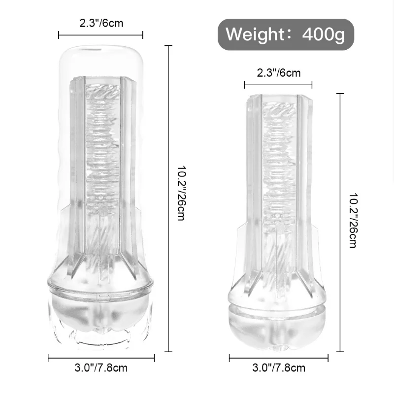 ذكر الاستمناء لينة سيليكون كس المهبل شفافة القضيب مضخة جيب جهاز استمناء الجنس لعب للرجال