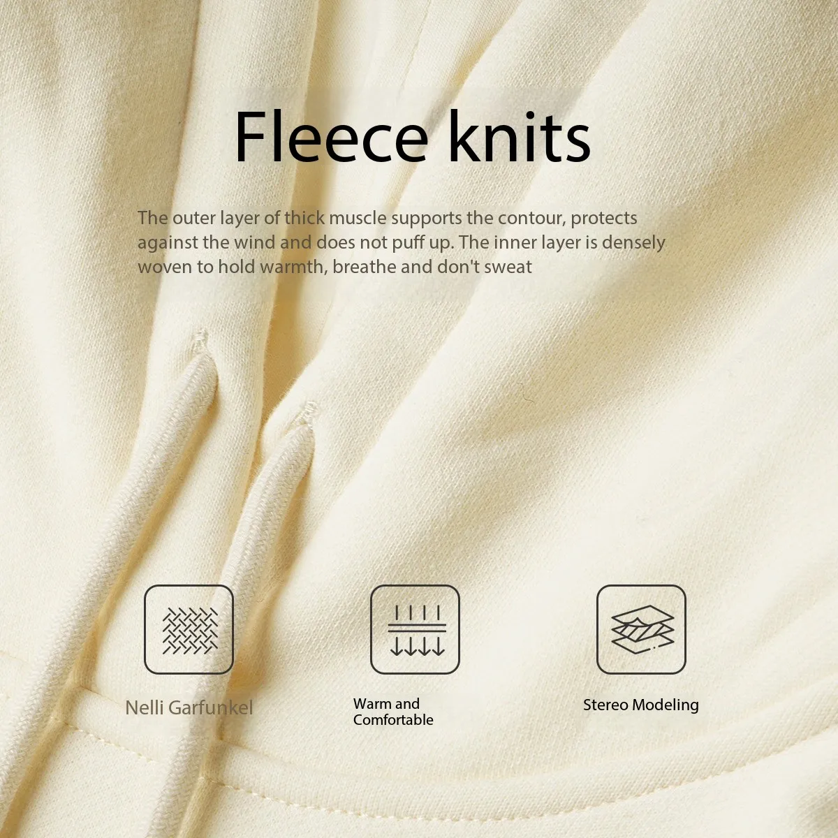 OLrain Women's Casual Hooded Sweatshirts 2025 Autumn New in Long Sleeve Loose Fun Print Tops Knitted Female Pullover O57QR001101