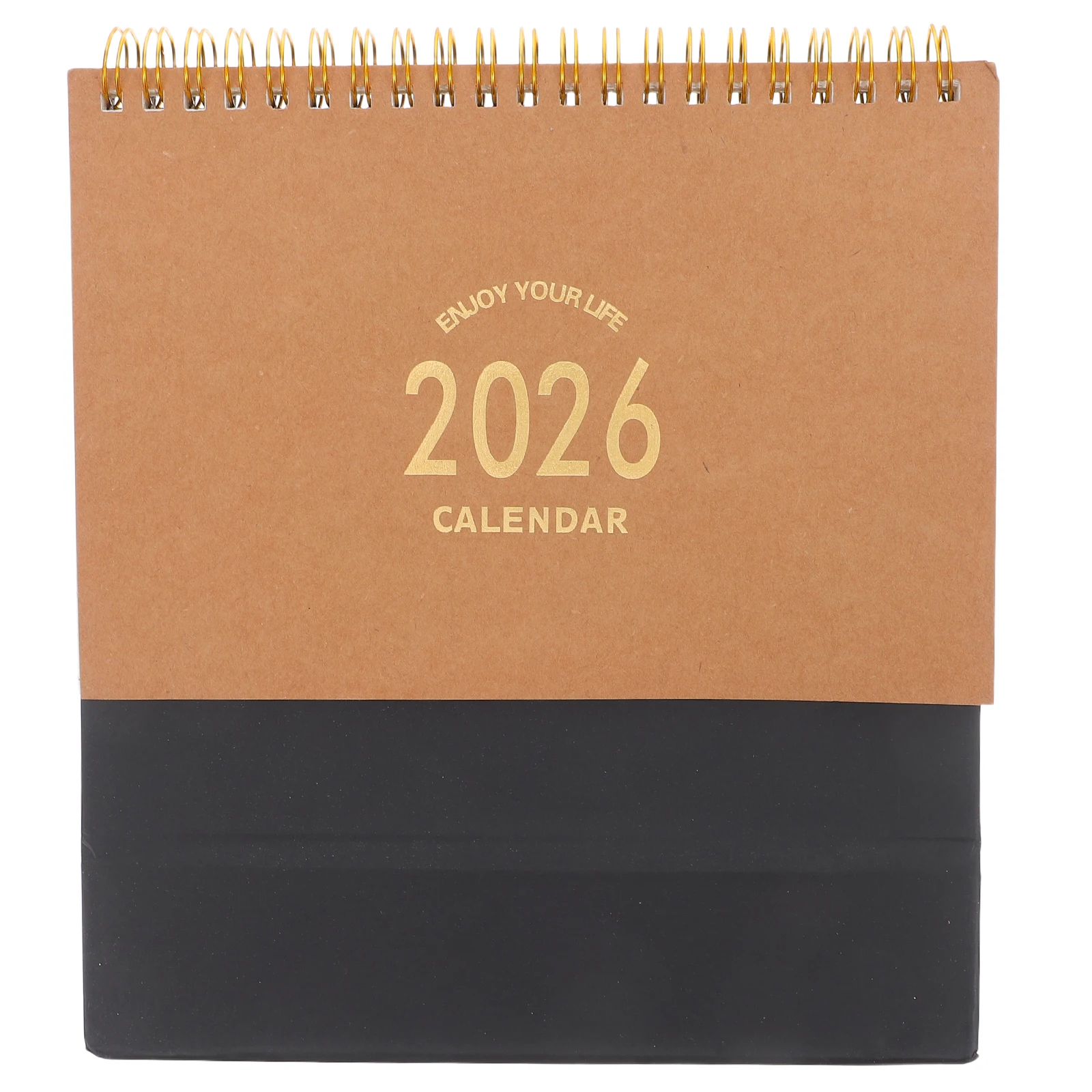 

Desktop Calendar for Flip Stand Daily Decorative Small Planner Flipped Small-sized