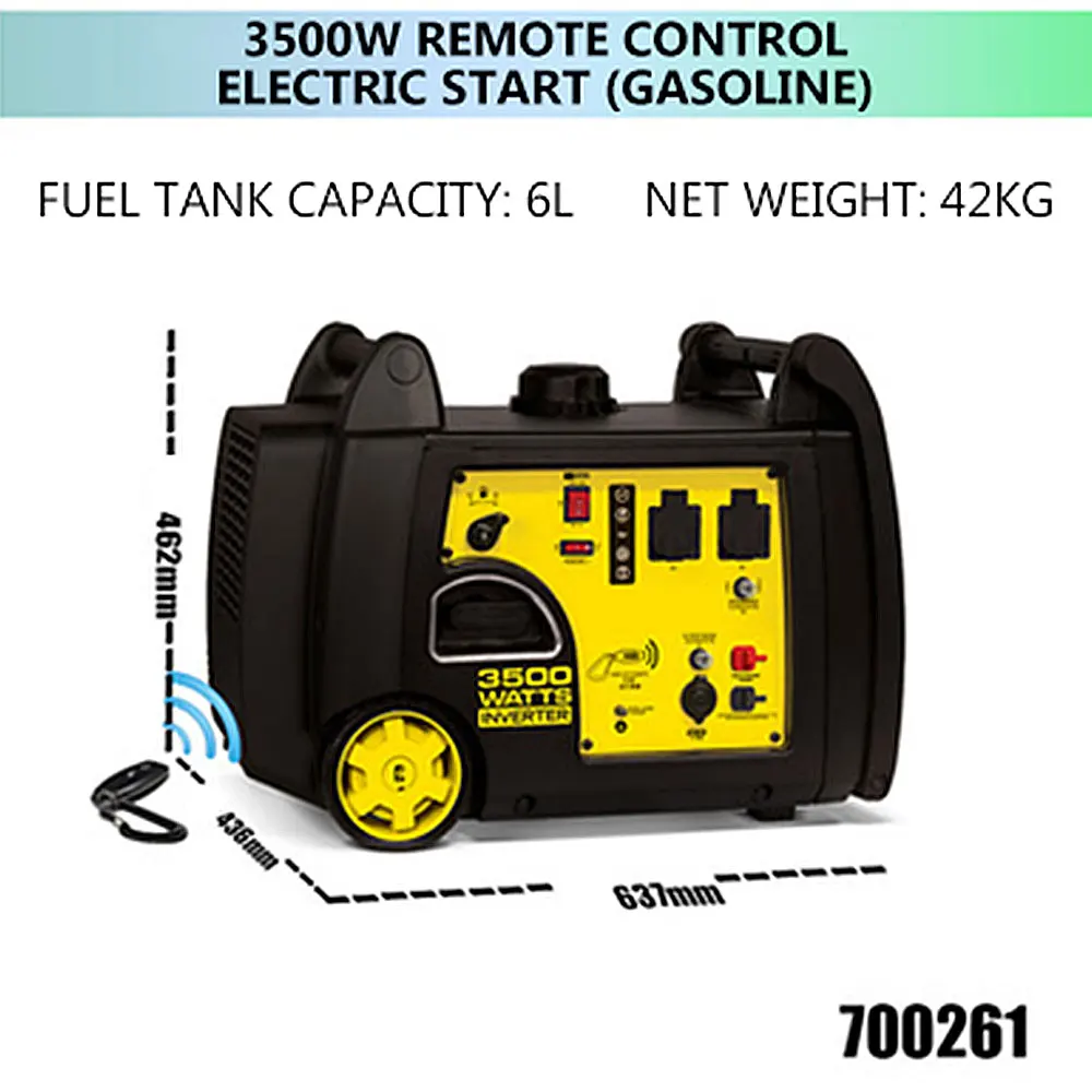 Lpg Generator 3.5kw 220v Small Frequency Conversion Household Ultra-quiet Rv Outdoor Generator 2025 NEW