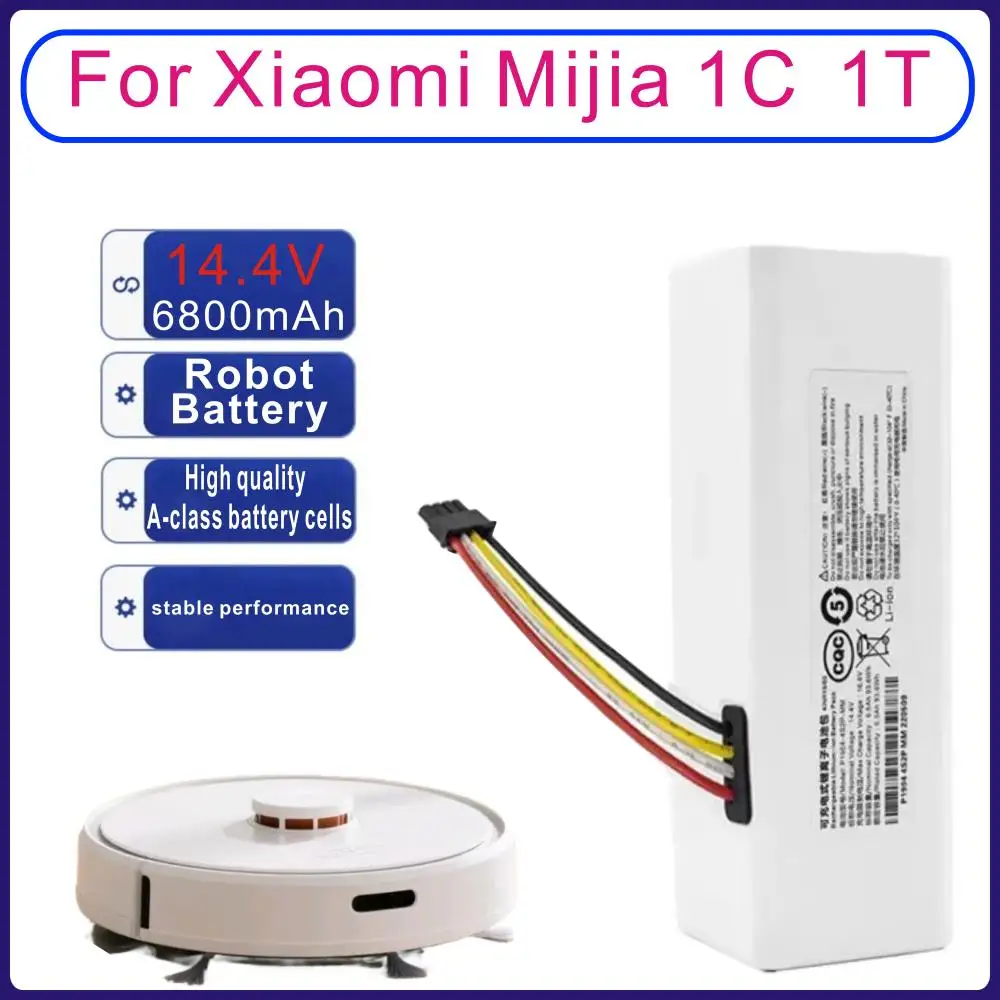 

14.4V Battery High-capacity The New 1C Sweeper Robot Battery 1C P1904 4S1P MM Mijiami Vacuum Cleaner Sweeping Robot Battery G1