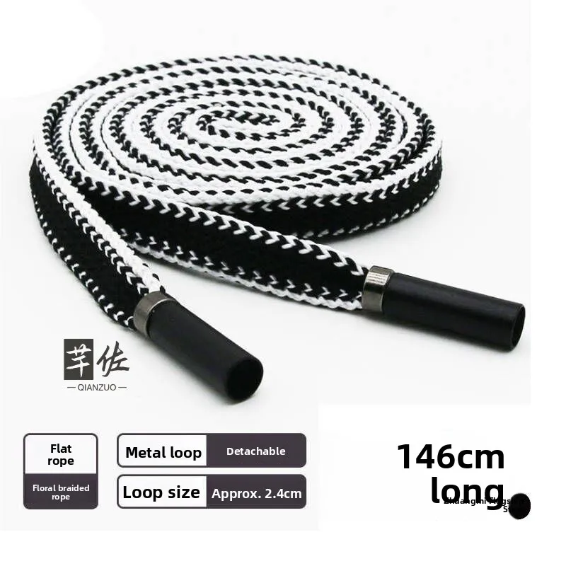 Flat Elastic Sports Pants Belt Cord Drawstring Casual Sweatshirt Hat Rope Accessories Cute Style Male Plastic Buckle Butterfl...