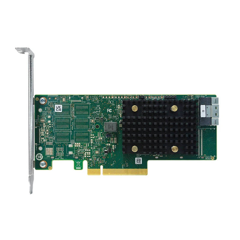 Broadcom HBA 9500-8i 05-50077-03 LSI SAS3808 Tri-Mode SAS/SATA/NVMe Host Bus Adapter 12Gb/s PCIe 4.0 x8 1xSFF8654 Original Pack