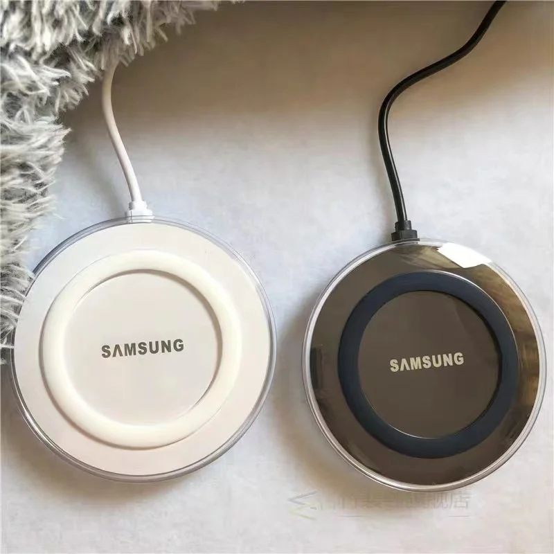 Original Samsung 5V 2A Wireless Charger Adapter QI Fast Charge Pad For Galaxy Note 20 10 Ultra S10 S