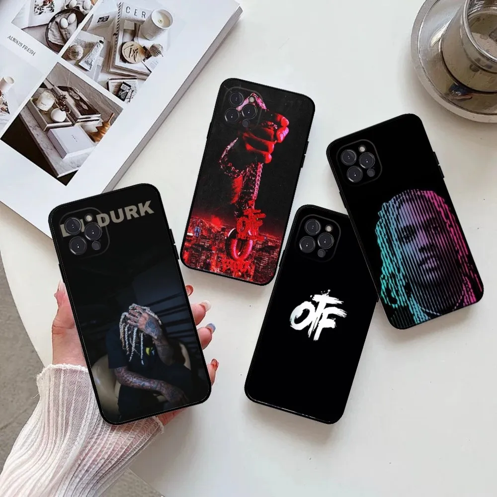 

Rapper L-Lil D-Durk Phone Case for IPhone 15,14,13,12,11 Pro Max Mini 8,7 Plus SE2 X XR XS MAX Silcone Soft Covers
