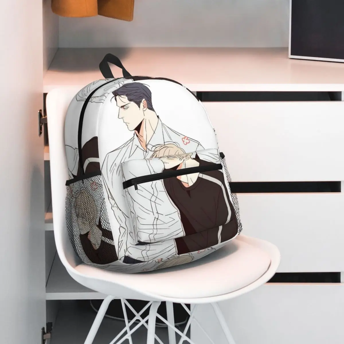 Dangerous Convenience Store 1 Student Backpack School Bag Hiking Travel Daypack for Men Women Bookbag Shoulder Bags