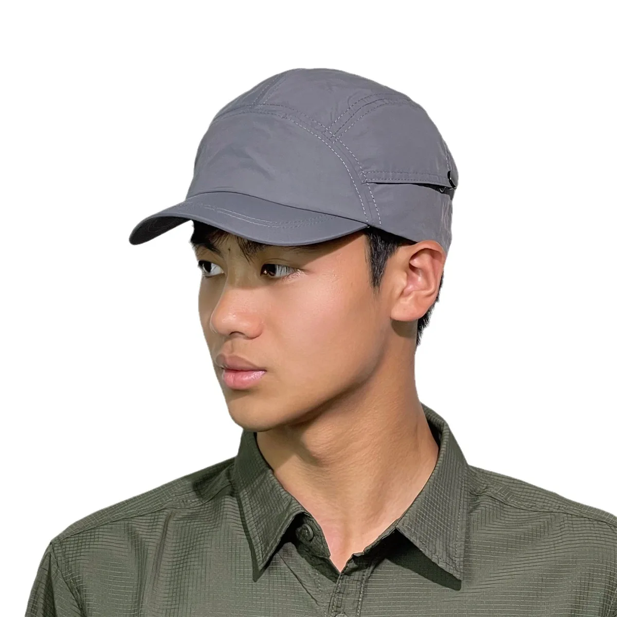 

Thin Tooling Baseball Cap Military Fan Hat Short Cap Outdoor Quick Drying Camping Worker men's Summer