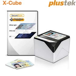 Plustek X-Cube Industrial Card Reader for Passport ID Card OCR SDK Provide Scanner Driver License Terminal Kiosk ICAO DOC 9303