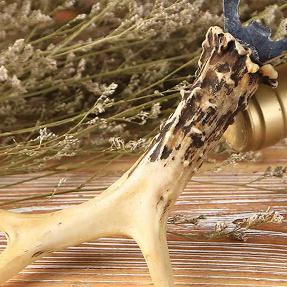 

Premium Resin Antler Bottle Opener Heavy Duty Lifter for Beer Wine Efficient Opening Tool Convenient Remover Bottle Opener