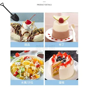 Tấm nhựa của các món ăn nhà bếp, muỗng cà phê mini, thìa kem trái cây, bộ dao kéo, 50 chiếc, 100 cái 8 Bán hàng chính thìa nhựa nhỏ - №5