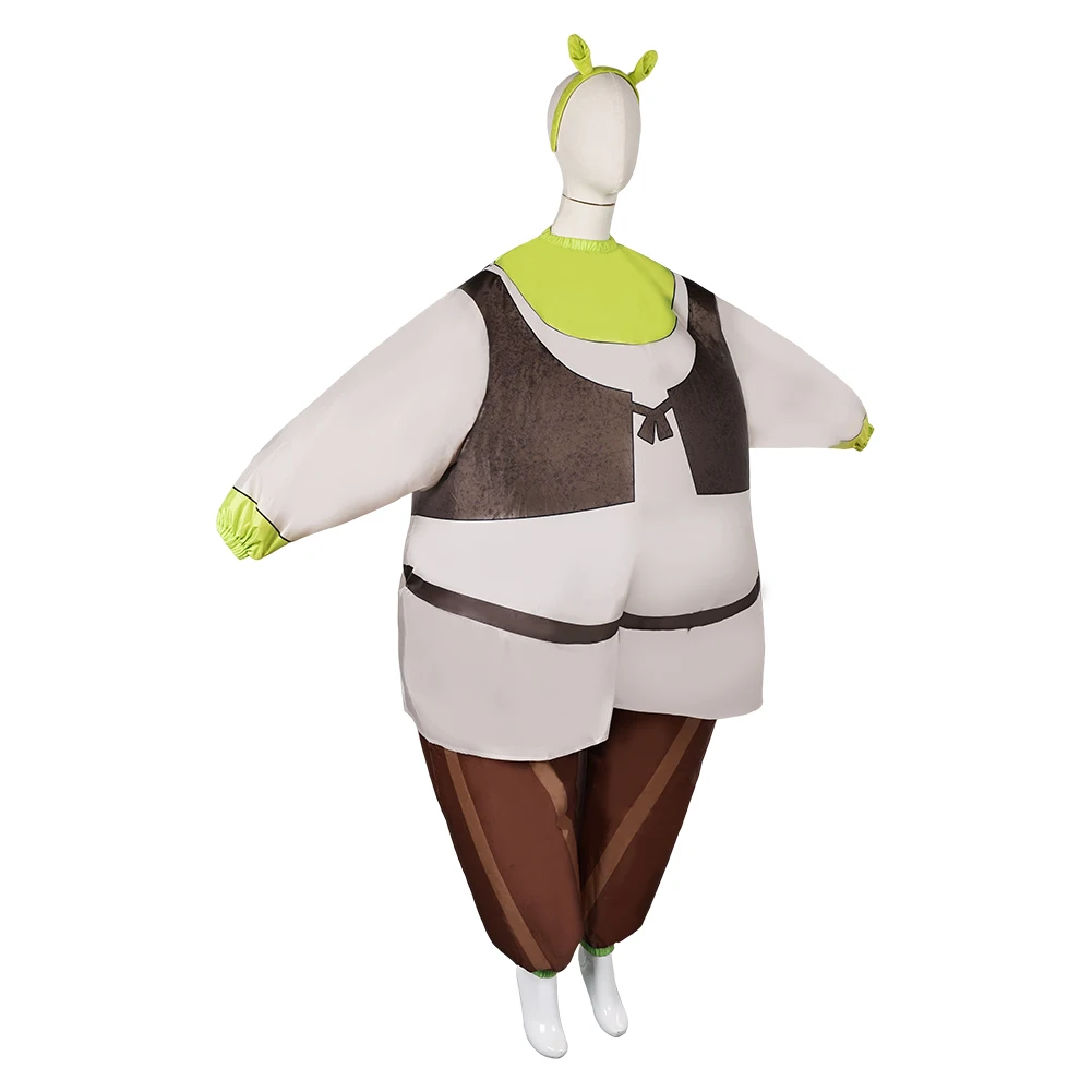 Shrek คอสเพลย์ปาร์ตี้เครื่องแต่งกาย Monster Fiona Roleplay ผม Band อัตราเงินเฟ้อปั๊มชุดเวทีฮาโลวีน Carnival ชุด