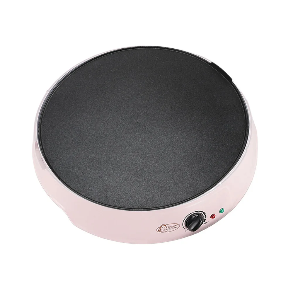110V Electric Crepe Pan Pancake Griddle Spring Roll Maker Reversible Plate for Steak Egg Frying view 6