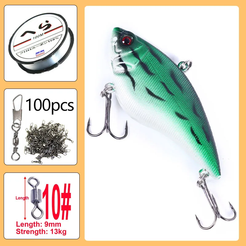 Fishing Gear VIB Fake Bait Lure 7CM 16G Beak Fishing Bass Fake Bait Long-Cast Bait Tackle Pesca