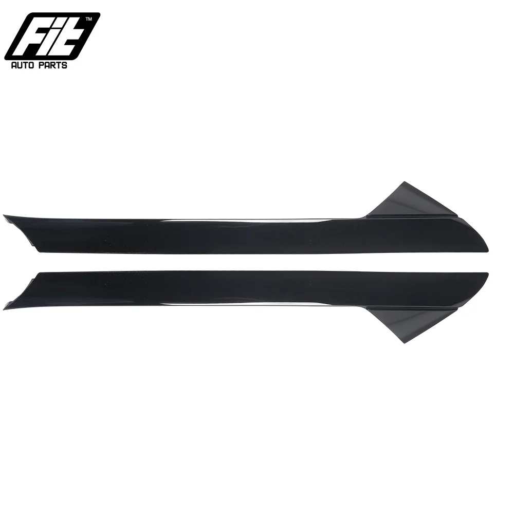 2pcs Front Windshield Outer Trim Pillar Molding Right &Left Side For Ford 2011-19 Explorer BB5Z7803136AB BB5Z7803137AB