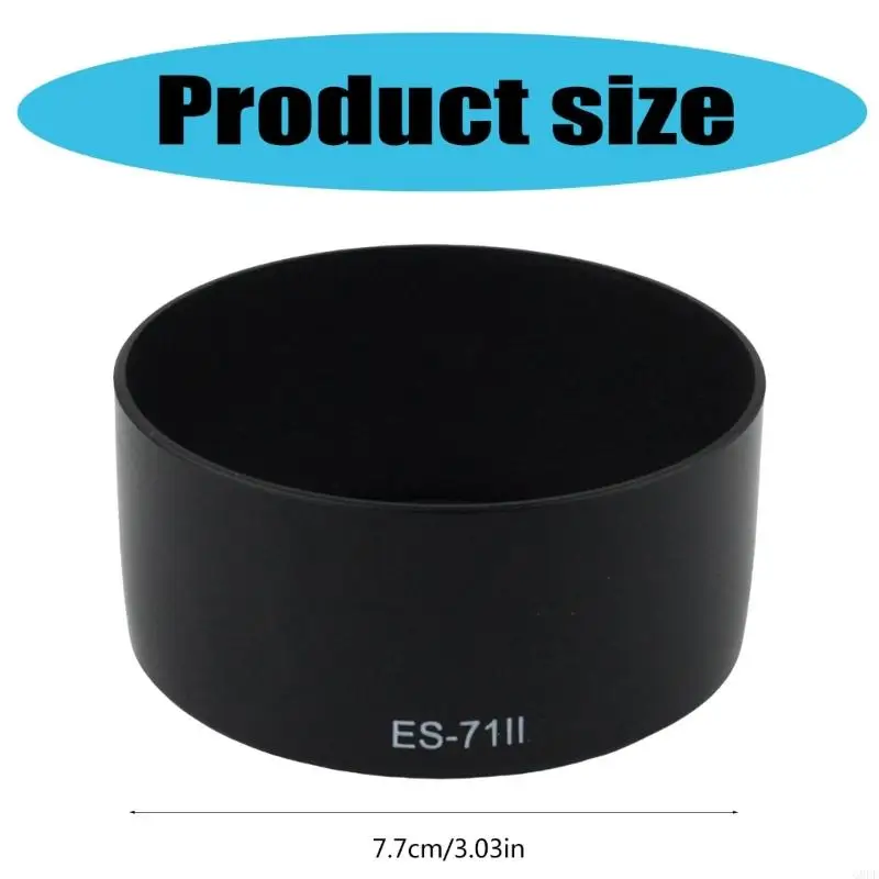 EF50mm f/1.4 50F1.4USM 카메라 렌즈 차양용 G8DF ES71 II 렌즈 후드 쉐이드가 플레어를 방지하고 충격으로부터 보호합니다.