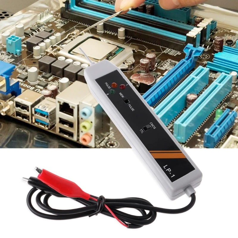 Imagem -02 - Sonda Lógica Resposta Frequência Dtl Ttl Cmos Memória Pulso Testador Lp1 Dropshipping
