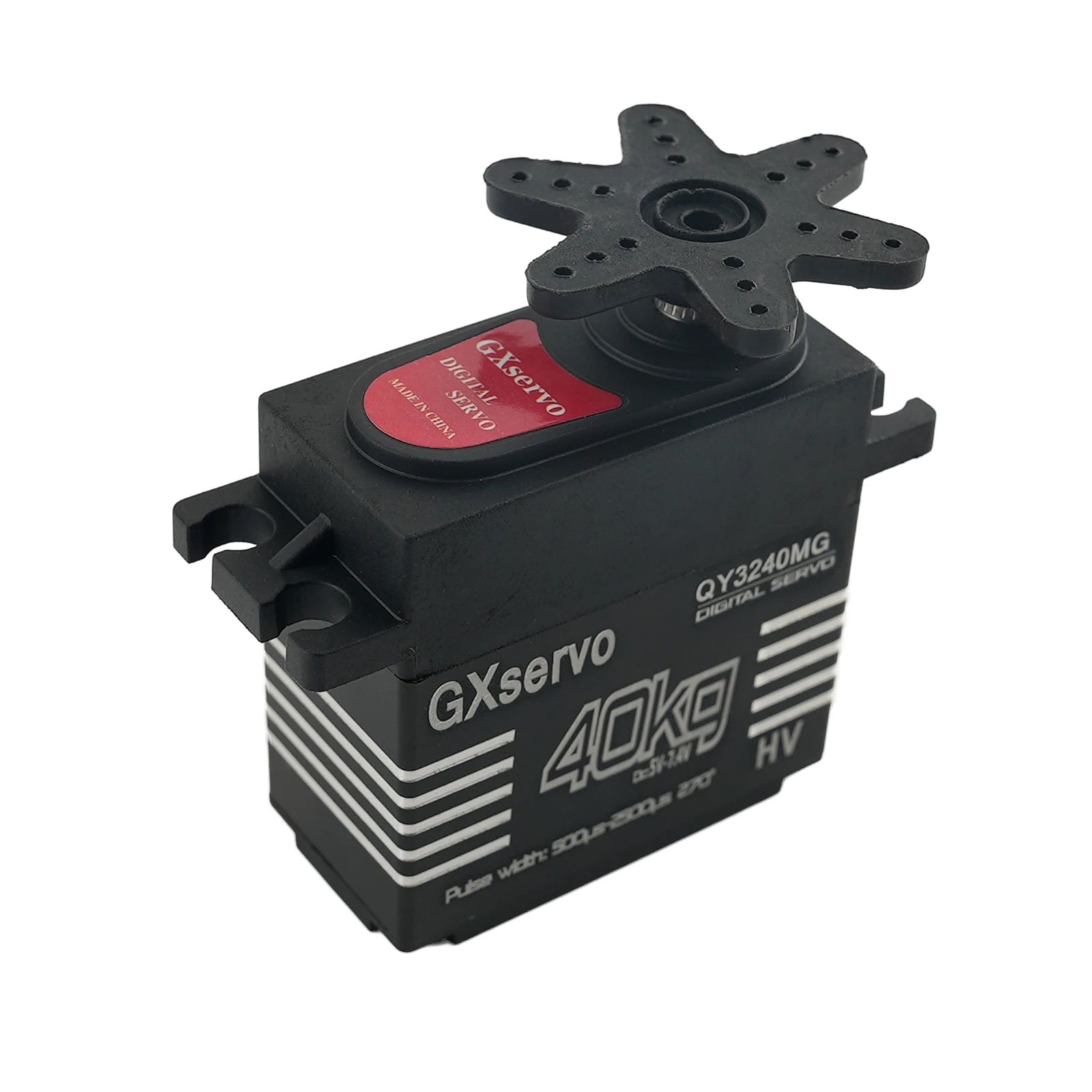 GXservo 40KG Digital Servo High Torque Steel Gear Aluminium Alloy 270 Degree IP67 for 1:8 1:10 RC Climbing Car Robot Model