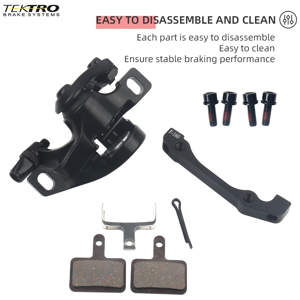 TEKTRO MD-M300 Road Bike Brake Line Control Mechanical Disc Brake 160 Rotors Mountain Bike Mechanical Caliper Disc Brake