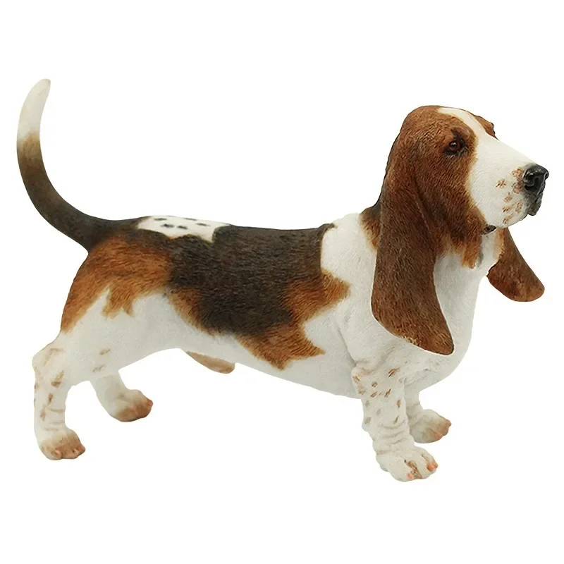 Hound simulated dog model sculpture crafts car ornaments doll dolls