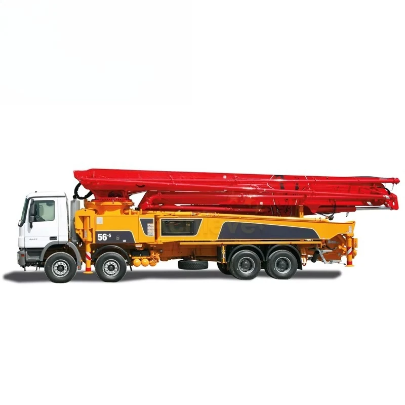 53M Concrete Pump Truck High Pressure Injection Grouting Pump Cement Grouting Machine 56M