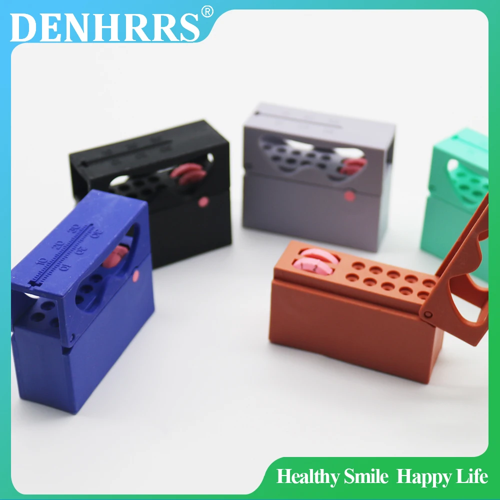 

1Pc Dental 10Holes Autoclavable Sterilization Endo Box Car Needle Disinfection Box Endodontic Root Canal File Holde
