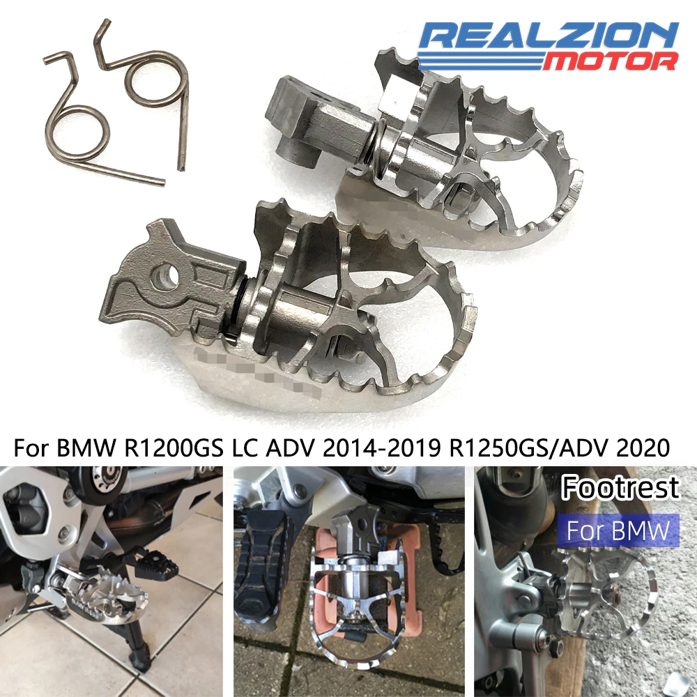 

RZ R1200GS R1250GS Front Footrest Motorcycle Wide Footpegs Pedal Foot Peg For BMW R1200 GS Adventure Lc R1250 GS ADV