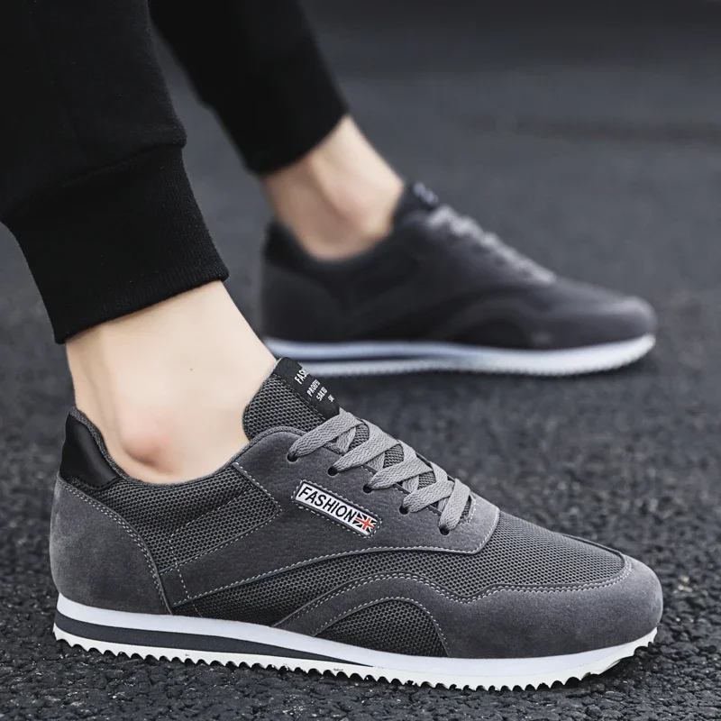 

Men's Shoes 2025 Sports Anti Slip Vulcanized Shoes Tenis Masculino Anti Slip Vibration Comfortable Walking Luxury Running Shoes