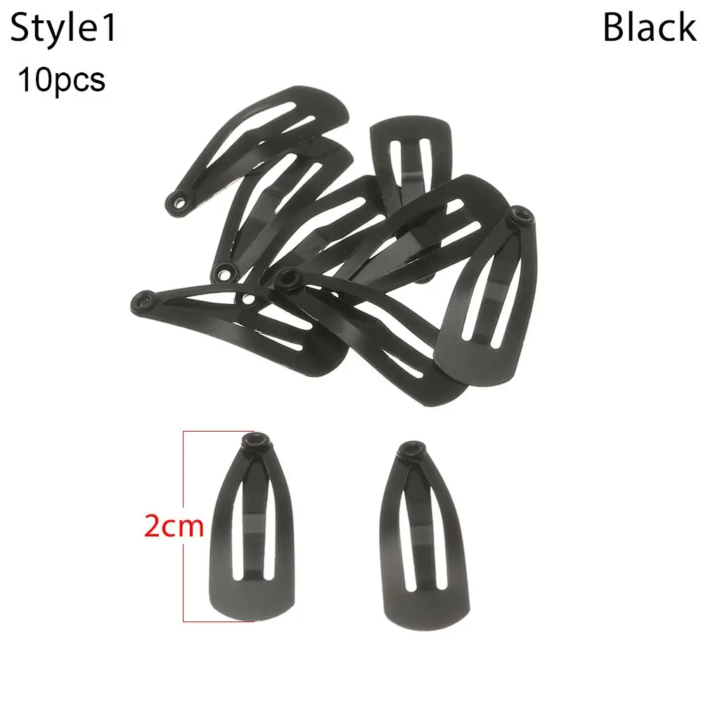 

10pcs Cute Princess Kids Toys Accessories Doll Head Clips Children Hair Clip Mini Matal/Plastic Headclip Headwear