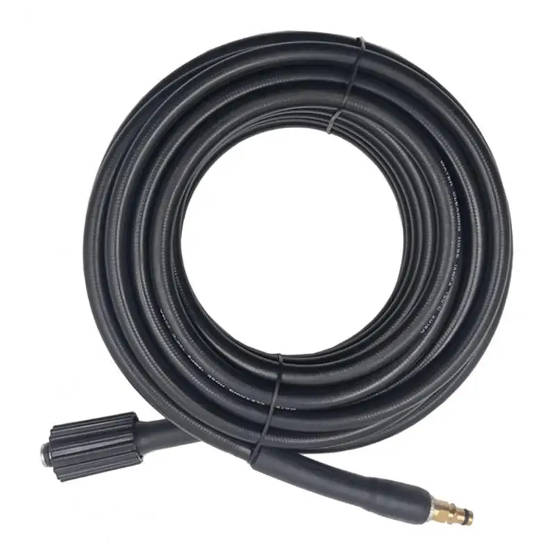 

Durable 6m High Pressure Wash Hose Black Neoprene Jet Washer High Pressure Cleaner Hose for K2 K7 Replacement