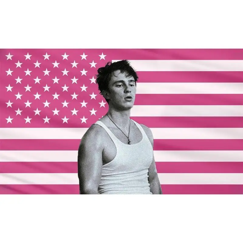 Crusmary Drew Starkey Flag Funny Flags for Bedrooms Decorative Home Objects Flaga Tapestry Garage Decoration Advertising Custom