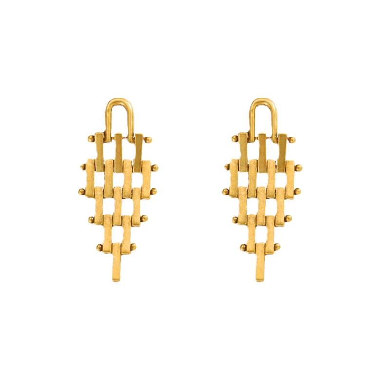 

Новые французские серьги в стиле ретро, серьги премиум-класса, серьги темперамента.