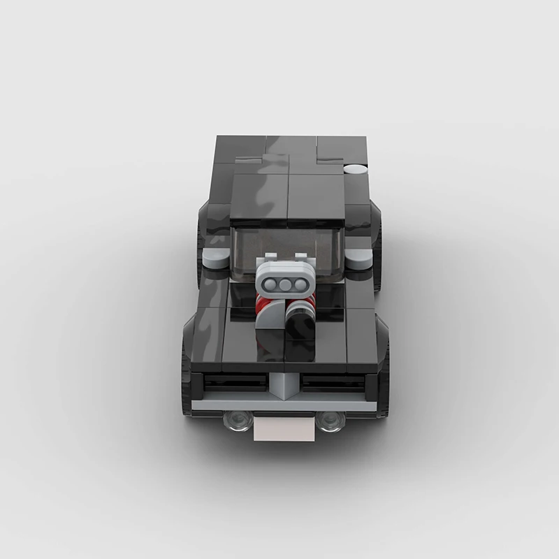 MOC Classic Building Kreatives Spielzeugautomodell-Set, DIY Super-Rennwagenmodell, geeignet als Geschenk für Geburtstage und Weihnachten