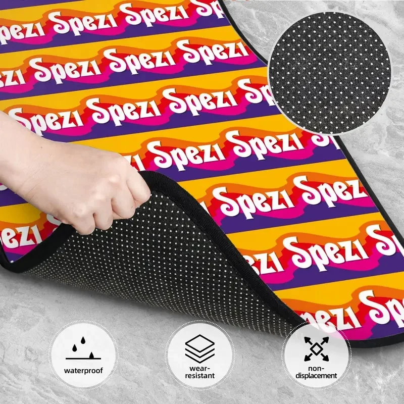 Crystal Velvet Car Floor Mats 4 Pcs Non-Slip Carpets Rugs Paulaners Spezis Germany Universal Car Front Rear Carpets Foot Mats 3