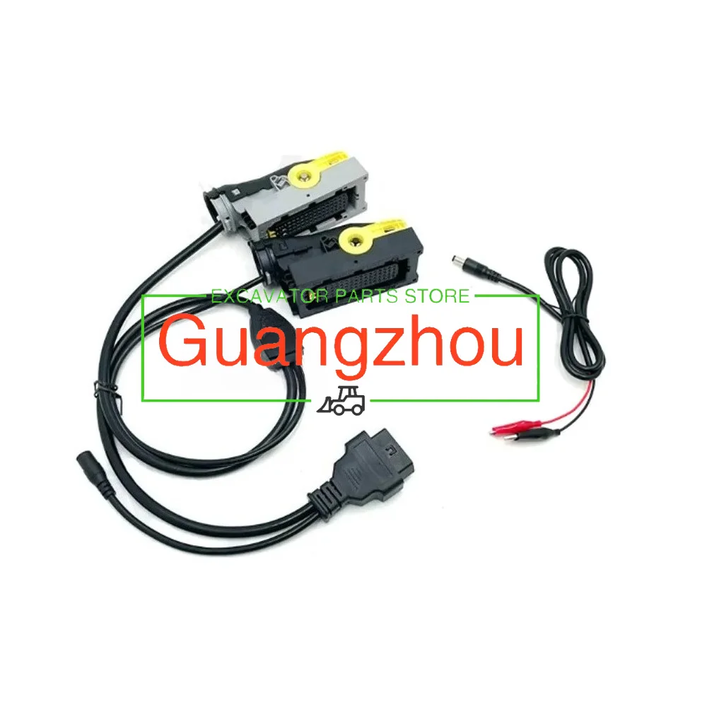 VOCOM2 ECU Diagnostic Programming Cable for Parts Testing Wiring Harness Excavator Accessories
