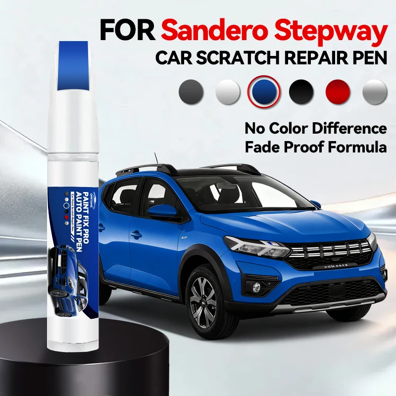 

Ручка-корректор OPRTAMG для ремонта лакокрасочного покрытия автомобиля Dacia Sandero Stepway 2013-2025 гг., аксессуар для устранения царапин, сине-зеленый цвет